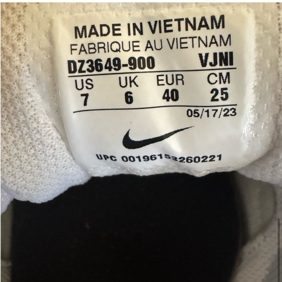 Nike‎ Air Max 90s By You 'Leather & Canvas' Women's Sneaker Shoe, Size 7 - Picture 9 of 10